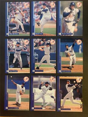 #ad 1996 Leaf Preferred New York Yankees Team Set 9 Cards World Series Champions $4.00