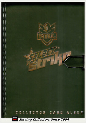 #ad OFFICIAL NRL TRADING CARD ALBUM 2011 SELECT NRL STRIKE ALBUM AU $65.00