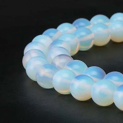 #ad Opalite Smooth Round Beads 4mm 6mm 8mm 10mm 12mm 15.5quot; Strand $4.99