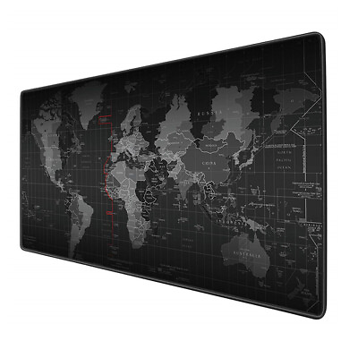 #ad Large Pad with World Map Oversized Extended Waterproof B0Z2 $23.17