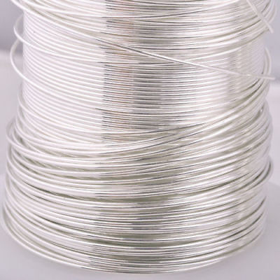 #ad 1M 999 Pure Sliver Round Wire Solid Dead Soft Fine Silver Craft Wire 18 9ga $135.99