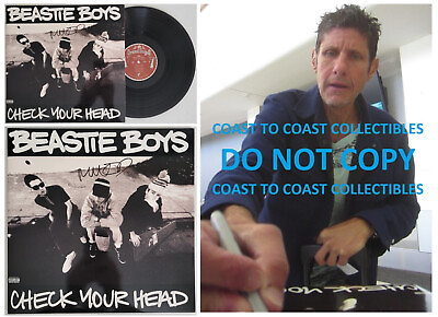 #ad Mike Diamond Signed Beastie Boys Check Your Head Album Proof COA Vinyl Record $499.99