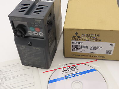 #ad Mitsubishi Electric D700 FR D720 042 W1 VFD AC Drive Inverter 3PH 200 240V 1HP $83.99