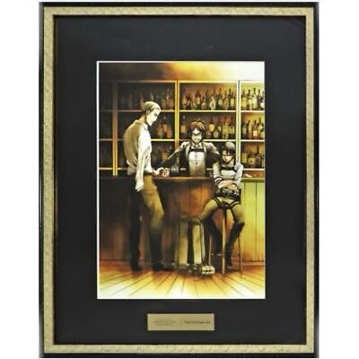 #ad Attack On Titan Online Exhibition Limited Commemorative Framed Picture 14Th Volu $1543.39