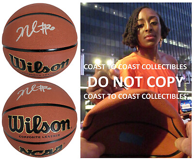 #ad Nneka Ogwumike Stanford Cardinals LA Sparks signed NCAA basketball proof COA $149.99