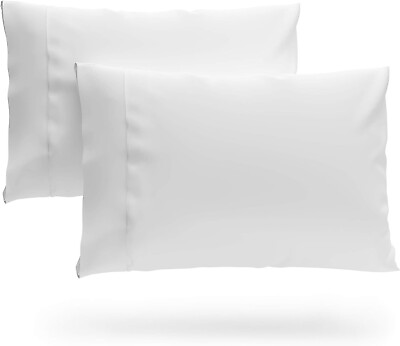 #ad Premium 100% Egyptian Cotton 800 Thread Count White Solid Luxury Pillowcases $296.40