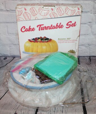 #ad Cake Decorating Turntable Kit $8.00