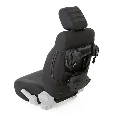 #ad Smittybilt GEAR Custom Front Seat Covers Black for Wrangler JK; 56647801 $285.99