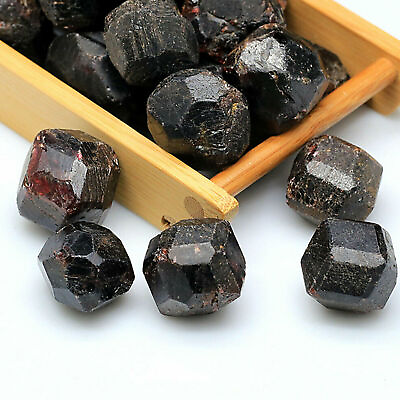 #ad 10pcs Natural Raw Rough Red Garnet Gemstone Rare Reiki Stone Crystals Specimens $11.09
