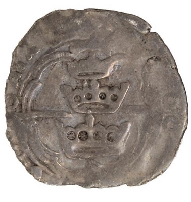 #ad c 1487 Henry VII Irish Groat Three Crowns Coinage Spink 6432 $593.75