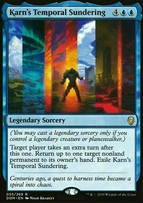 #ad Karn#x27;s Temporal Sundering Dominaria Excellent Magic MTG GBP 2.98