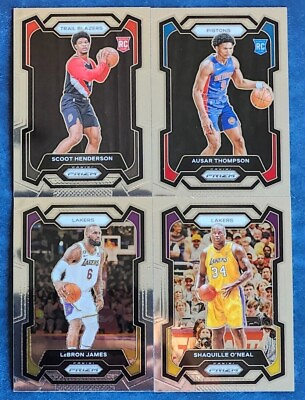 #ad 2023 24 Prizm Basketball BASE 1 200 with Rookies You Pick $0.99