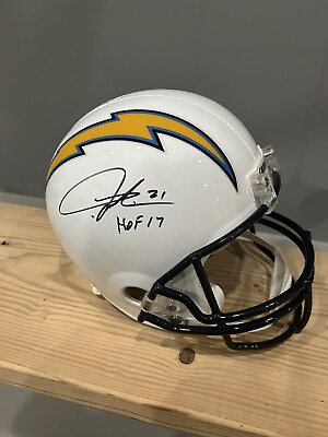 #ad Ladainian Tomlinson Autographed Chargers Full Size Football Helmet Fanatics $310.00