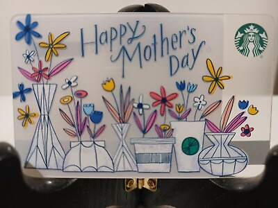 #ad STARBUCKS CARD 2016 quot; HAPPY MOTHER#x27;S DAY quot; A BEAUTY VHTF GREAT PRICE BRAND NEW $2.25