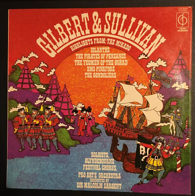 #ad Gilbert amp; Sullivan Highlights From The Mikado Vinyl LP CFP 40238 VG VG GBP 7.99