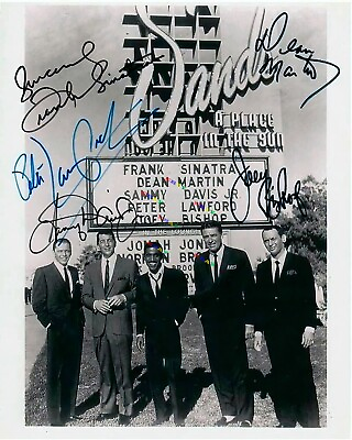 #ad The Rat Pack Frank Sinatra Autographed signed 8x10 Photo Reprint $18.99