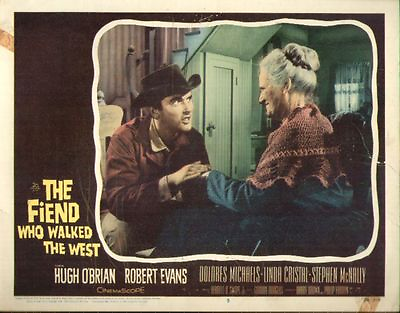 #ad Fiend Who Walked the West The 11x14 Lobby Card #5 $7.99