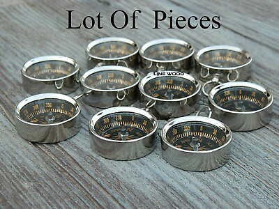 #ad Lot of 50 PCs Necklace Style Antique Nautical Brass Working Compass Gift 1.25quot; $306.00