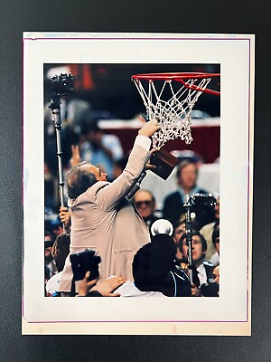 #ad Vintage Rollie Massimino Type 1 8x10.75 Original Photo Taken by USA Today $25.00