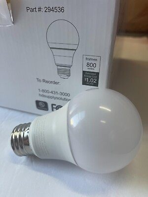 #ad 24 Pack LED Light Bulbs 60 Watt Equivalent A19 LED Bulb Soft White 2700K E26 $19.99