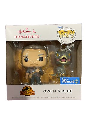 #ad Hallmark Ornament Jurassic World Owen amp; Blue Walmart Exclusive New In Box $8.88