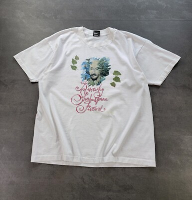 #ad Vintage 1990s Kentucky Shakespeare Festival Best White T shirt sz XL C $30.00
