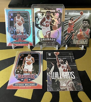 #ad 2020 21 Patrick Williams Chronicles Rookie Lot 5 Rookies amp; Stars Silver Teal $19.99