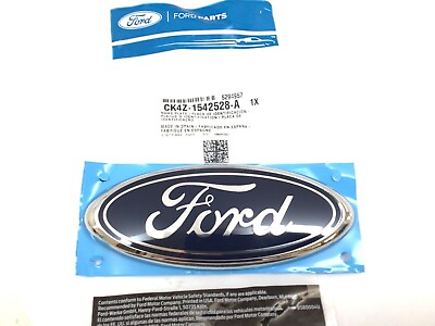 #ad 2015 2022 Ford Transit Rear Cargo Door blue oval Ford Emblem Nameplate new OEM $49.44