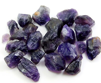 #ad 1 Kg Natural Purple Amethyst Rough 100% Natural Gems Lot $679.99
