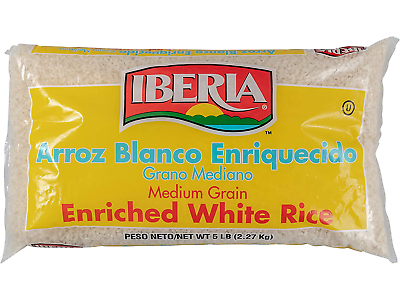 #ad Medium Grain White Rice 5 Pounds $19.64