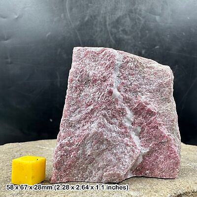 #ad Thulite crystal beautiful pink mineral specimen unique formation GBP 10.56