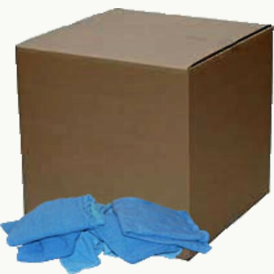 #ad 50 Lb. Box of Reclaimed Blue Huck Surgical Towels Detailing Glass amp; Car Wash $148.00