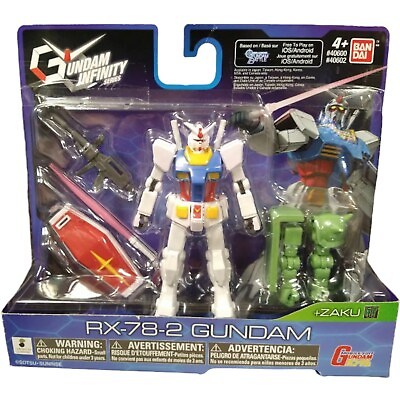 #ad BANDAI Gundam RX 78 2 4.5quot; inch action figure Gundam Infinity series Sealed NIB $8.49