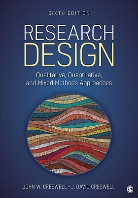 #ad #ad Research Design: Qualitative Quantitative and Mixed Methods Approaches Sixth E $21.00