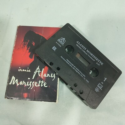 #ad Alanis Morissette Ironic CASSETTE SINGLE 1996 Used Tested $1.00