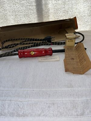 #ad Very Vintage Drake Soldering Iron With Can Of Flux $99.99