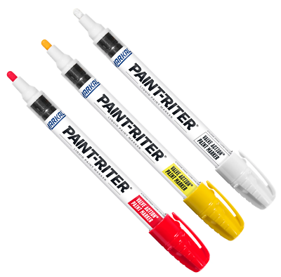 #ad Markal Valve Action Paint Markers Red White Yellow Combo Pack $13.99