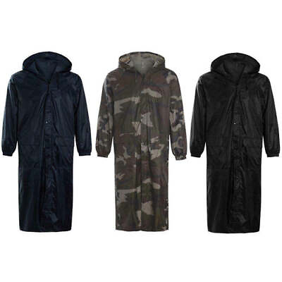 #ad Long Waterproof Rain Coat Trenchcoat GBP 15.99