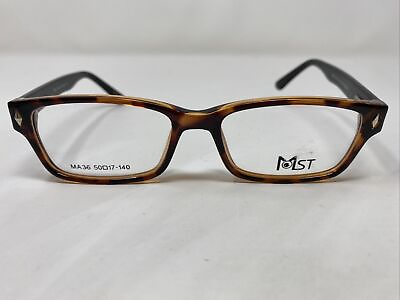 #ad Most MA36 TORTOISE BLK 50 17 140 Black Full Rim Plastic Eyeglasses Frame QC09 $37.50
