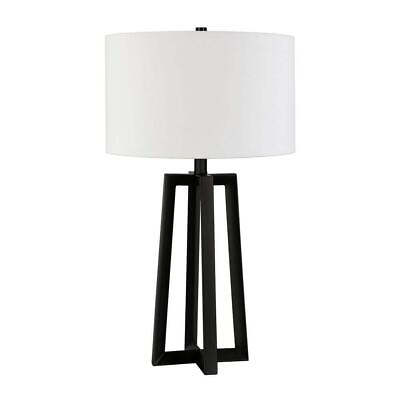 #ad Meyeramp;Cross Table Lamp Blackened Premium Grade Metal Frame 24 1 2 in. Height $74.12