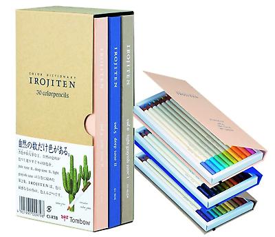 #ad Tombow CI RTB 30C Color Dictionary Irojiten 2nd collection 30 Colors Pencils JP $68.00