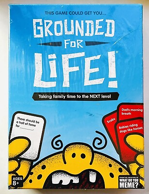 #ad Grounded for Life The Ultimate Family Game Ages 8 …. Factory Sealed $14.05