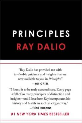 #ad Principles: Life and Work Hardcover By Dalio Ray ACCEPTABLE $8.81