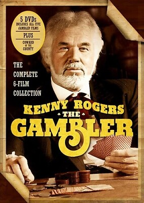 #ad Kenny Rogers: The Gambler The Complete 6 Film Collection New DVD Boxed Set $21.74