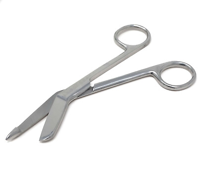#ad 1x Nurse Bandage Scissors Premium Quality Stainless Steel 4.5quot; Round Pattern $5.99
