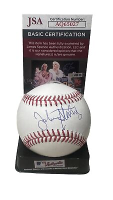 #ad John Sterling New York Yankees Autographed Official MLB Baseball JSA COA $149.99
