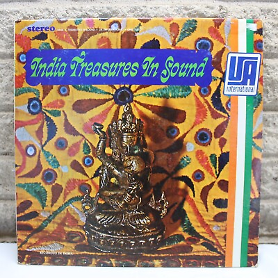 #ad India Treasures In Sound Vinyl Record LP VG Album $10.97