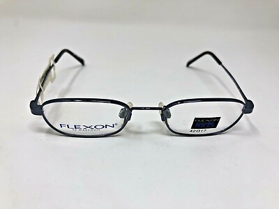 #ad Flexon Kids Eyeglasses Frame 91 42 17 120 Denim Blue Metal Small N947 $54.00