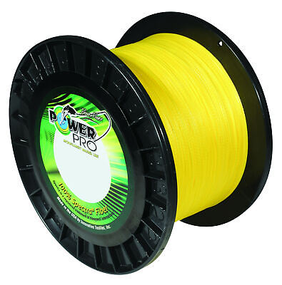 #ad Power Pro Spectra Hi Vis Yellow Braided Line Strong High Visibility Fishing Line $17.38