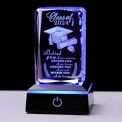 #ad #ad Graduation Gifts for Her Him 2024 Unique 3D Layser Engraved Class of 2024 with $46.36